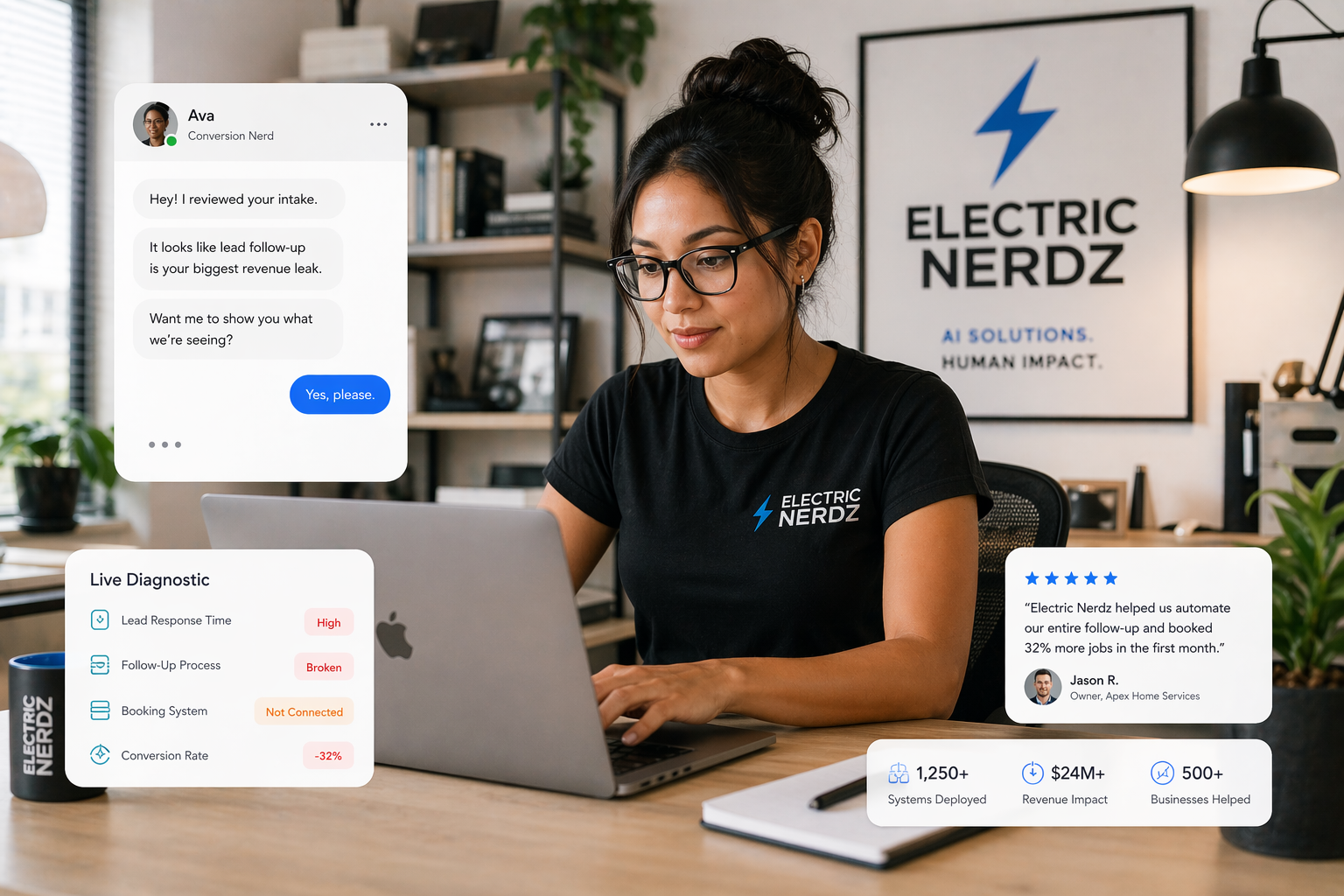 Electric Nerdz live diagnostic interface